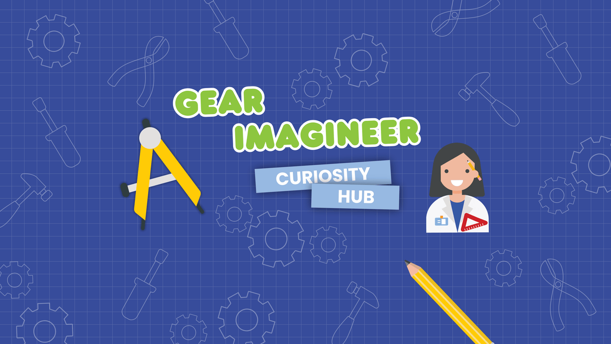 Kids steam activity using cogs for ages 5-12