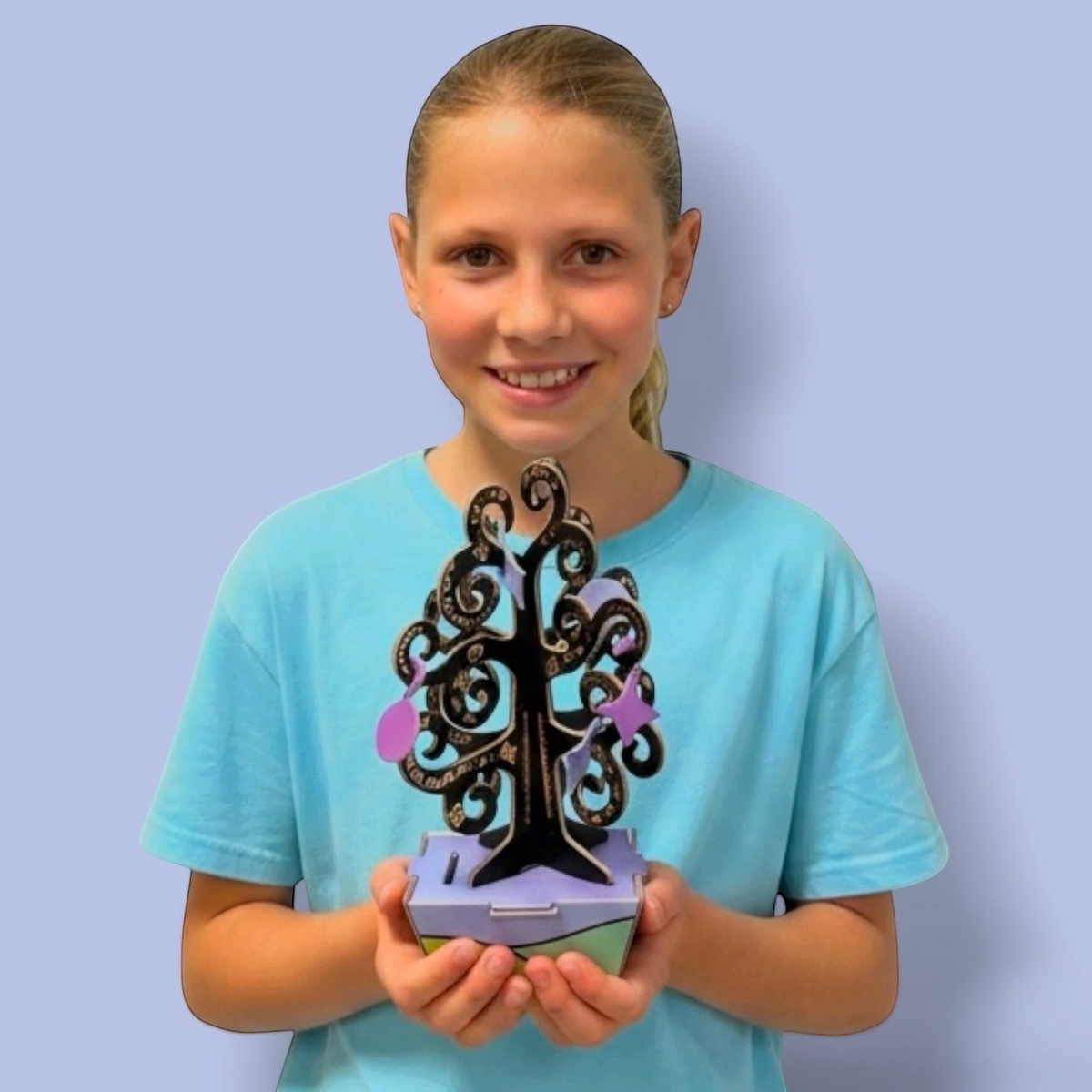 Golden Gratitude Tree - Klimt Inspired Sculpture Kit